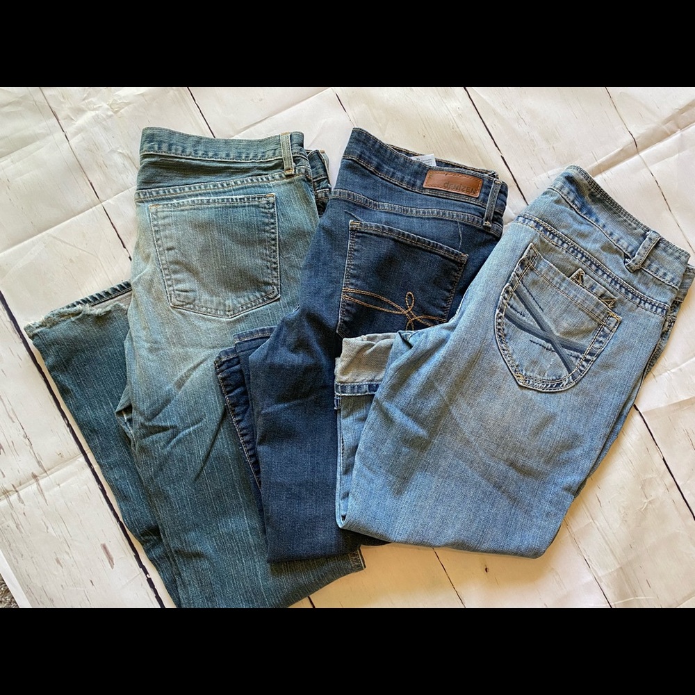 Size 14 Bundle of Jeans/Jean Capris